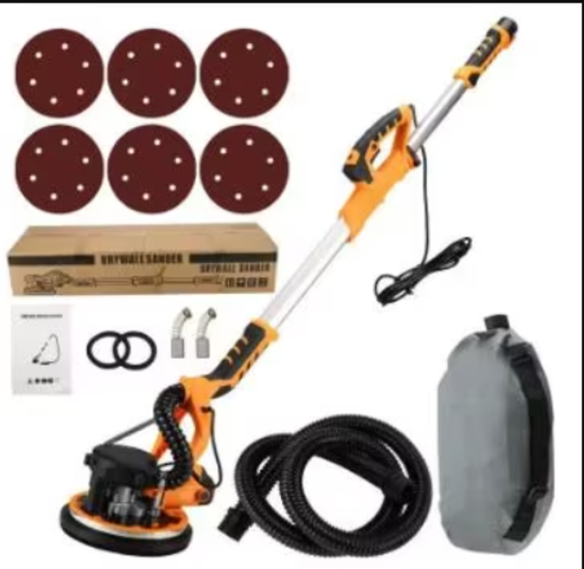 Elektrische Gipsplaat Schuurmachine 215 mm 1390 Watt