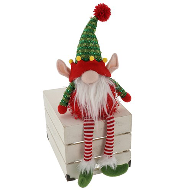 Sitting Elf Gonk With Dangly Legs