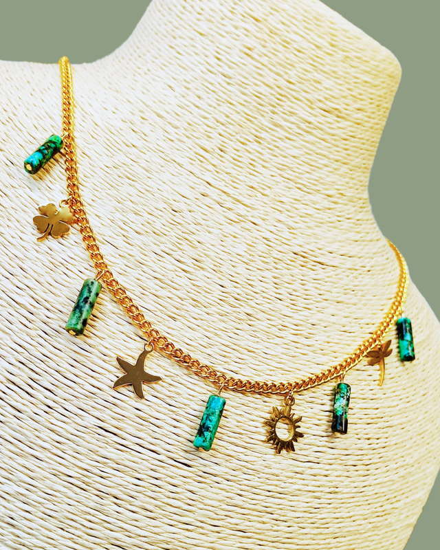 Collier Douce Métamorphose - Collection d'été Eclats d'Ames