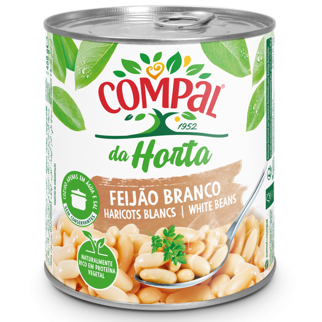 Compal Feijao Branco 845g