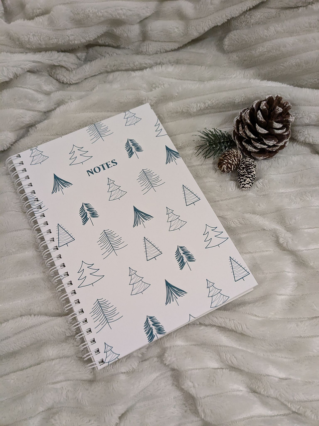 Carnet A5 Sapins