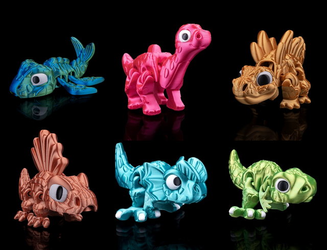 Animaux flexibles : Les Dinos mignons (Partie 1)