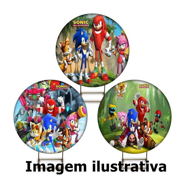 PAINEL REDONDO DE MESA COM CAPA  - LOCAÇÃO 