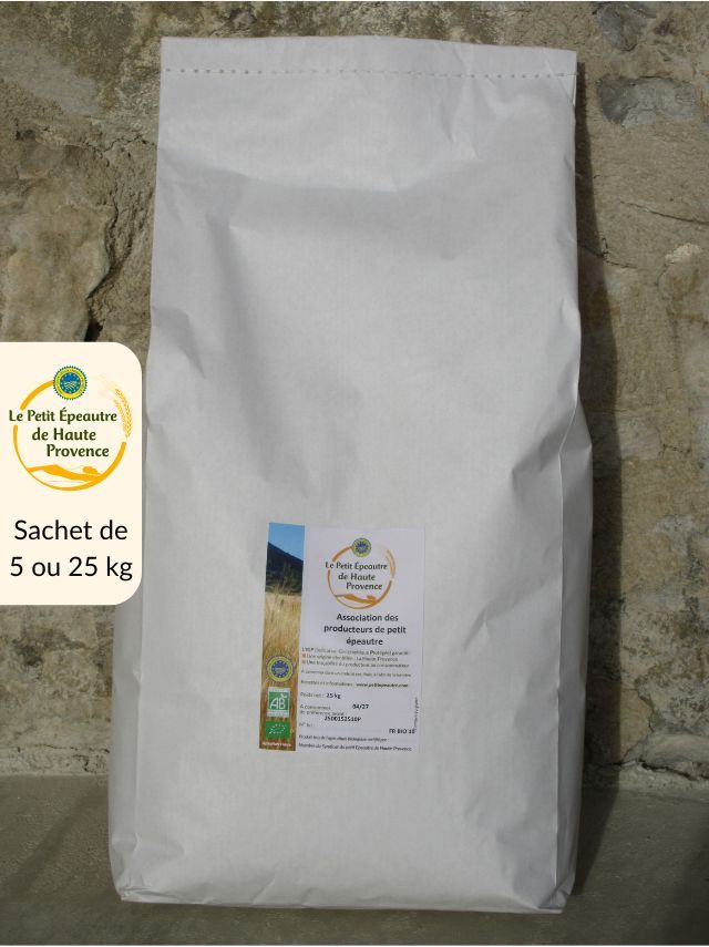 Grain de petit épeautre de Haute Provence IGP Bio