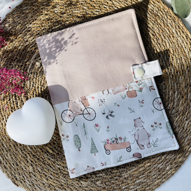 Protège carnet de santé garçon personnalisable 