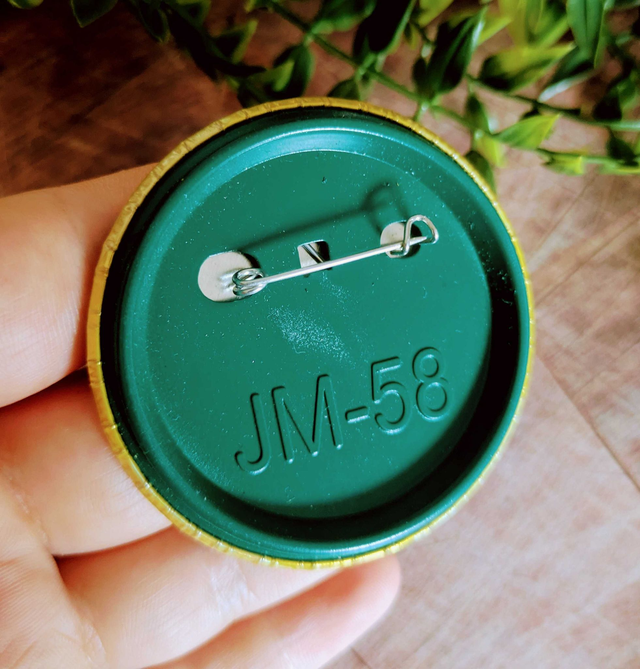 Badge "Palulu" - 58mm - Holographique