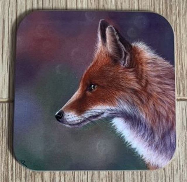 Coaster - Red Fox design
