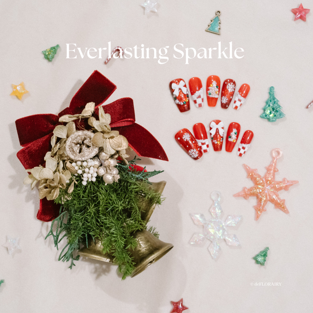 Everlasting Sparkle | Christmas Bell Decoration &amp; Resin Necklace