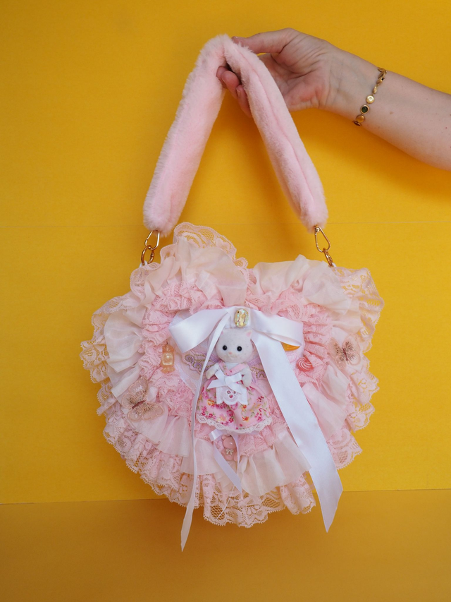 Cosima Sylvanian Cat Pink Lolita Mini Bag