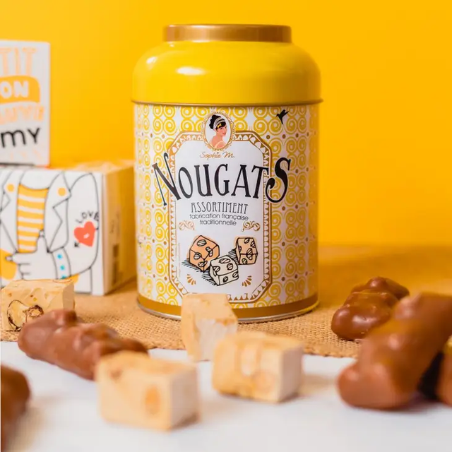 NOUGATS boite métal 170gr