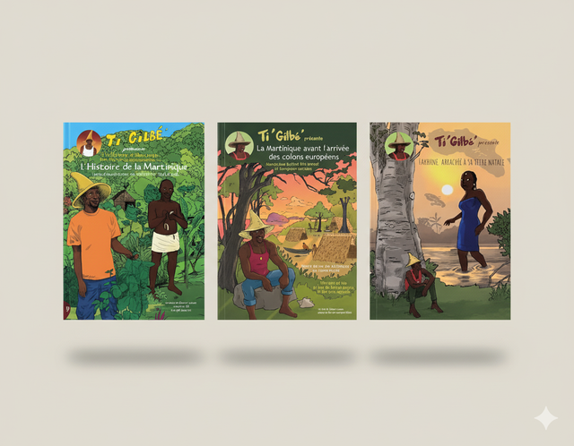 Pack des 3 BD - Ti Gilbé présente 