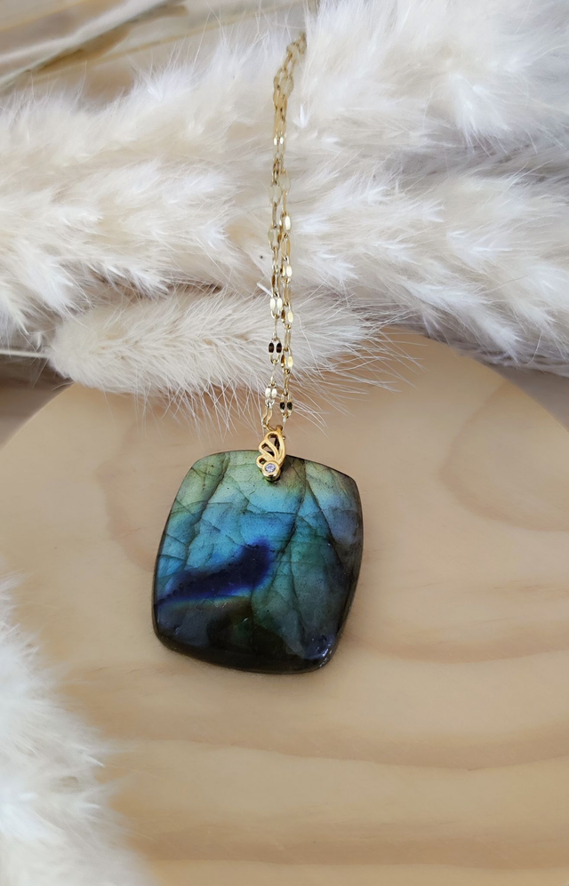 Pendentif Labradorite N°47
