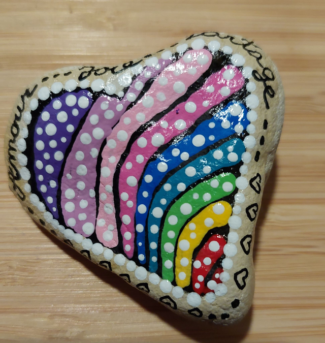 Galet mandala chakra