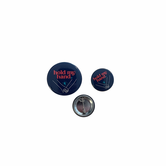 Pins "Hold My Hand" (2er Set)