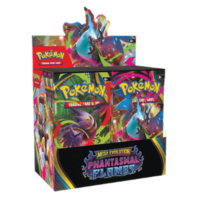 Pokémon - Mega Evolution - Phantasmal Flames ME02 - Booster Display - EN