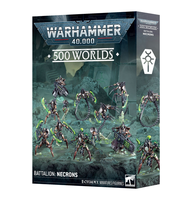 500 Worlds Necrons Battalion