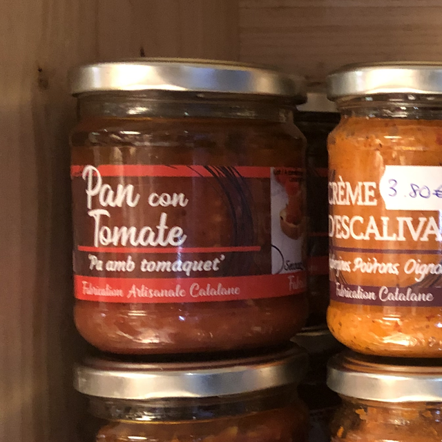 Pan con Tomate catalan (spécialité de tomate) 