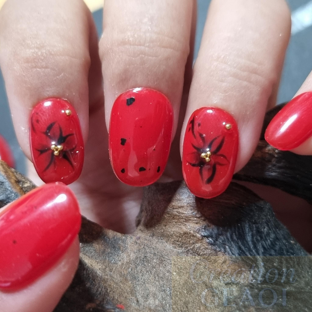 Flamboyant panthere little oval S créer sur commande délai de 7 jours 