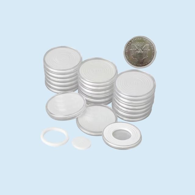 Cápsula para coleccionar monedas