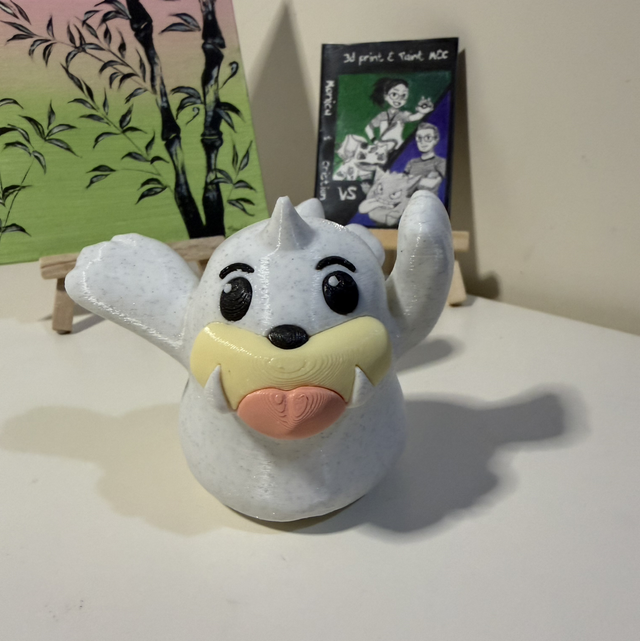 Fanart pla effetto multicolor o glitter