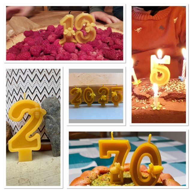 Bougies d'anniversaire