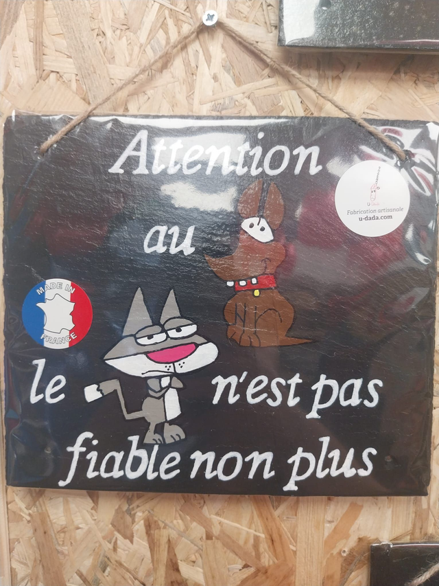 UDADA_004 Ardoise chien-chat