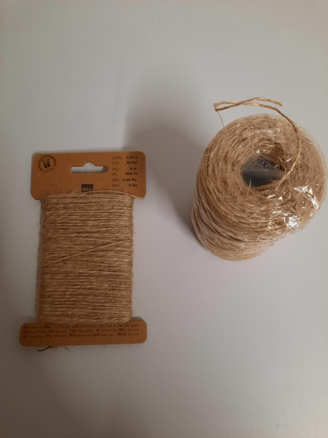 Cordelette lot de 2 neuf 