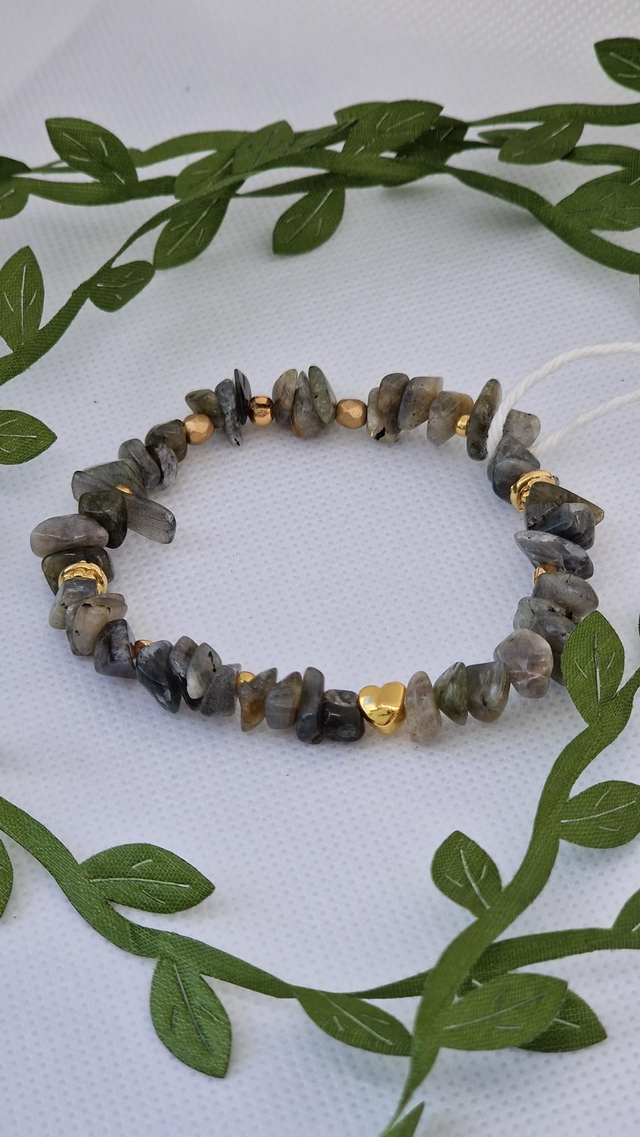 Bracelet Labradorite baroque 