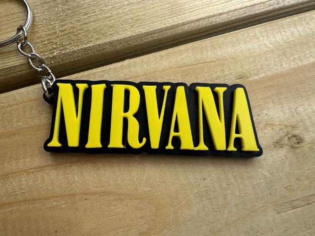 Nirvana Keychain