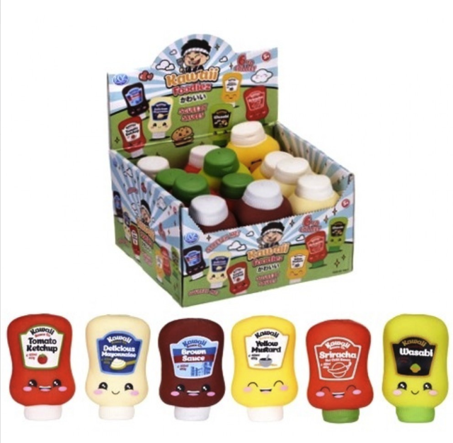 Sauce Bottle Squishies  
