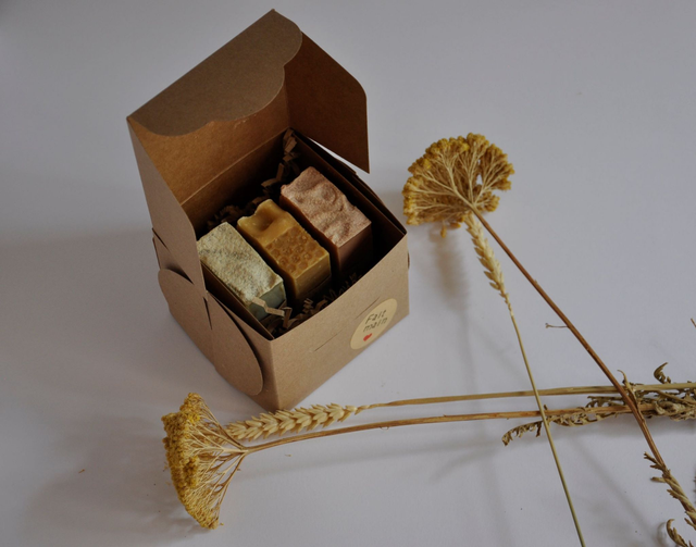 Coffret 3 savons