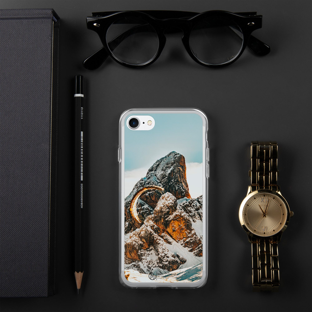 Cover iPhone in silicone - L'infinito delle dolomiti