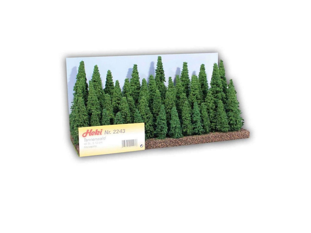 40 sapins 5-12cm Heki 2243