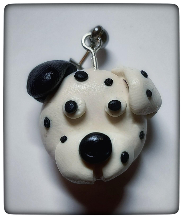 Dalmatian Dog Earrings