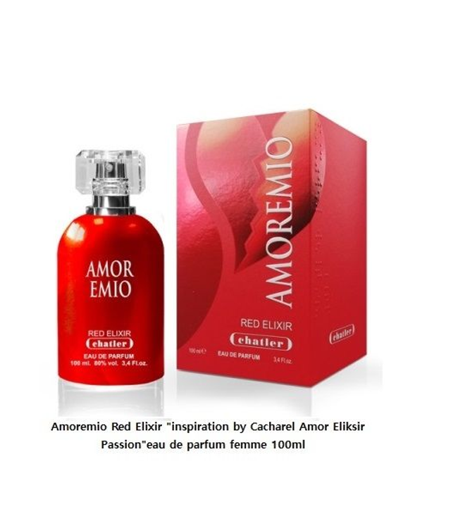 Amoremio Red Elixir " inspiration by Cacharel Amor Elixir Passion "eau de parfum femme 100ml