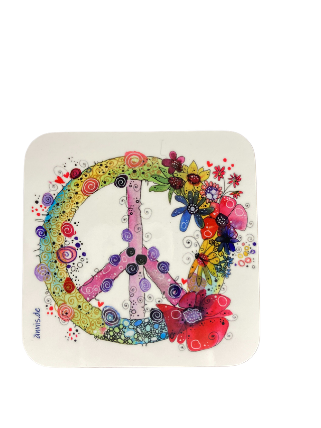 Untersetzer "Peace"