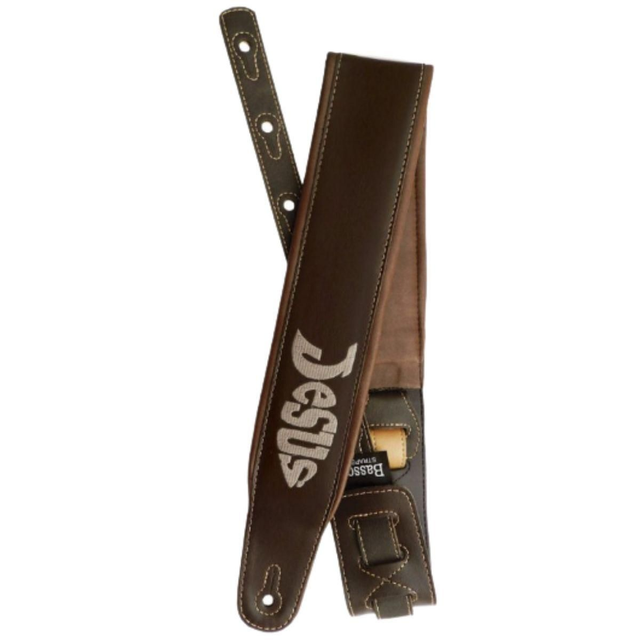 Correia Basso Straps CLA Peixe Jesus Marrom Cód 616