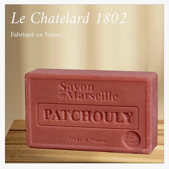 Savon "Patchouli" 100 gr Le Chatelard 1802