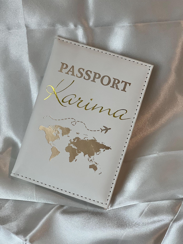 Protège-passeport personnalisé