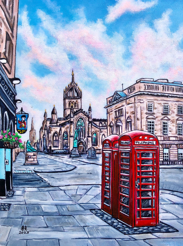 X4 Prints - The Royal Mile, Edinburgh 8"x10" (£7.50 per unit)