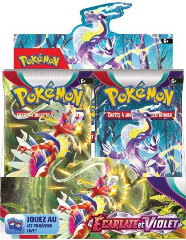Pokemon DISPLAY Pokémon EV01 : 36 Boosters Écarlate & Violet