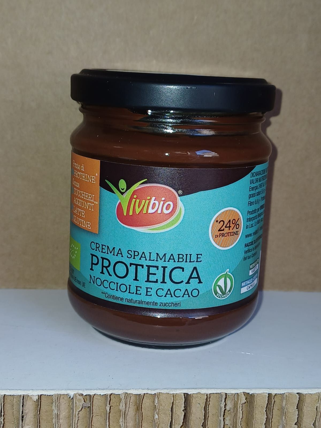CREMA NOCCIOLE CACAO PROT. 200G BIO