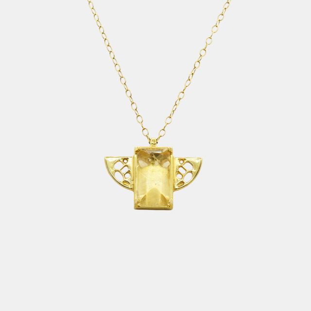 Collier citrine - DAFINA
