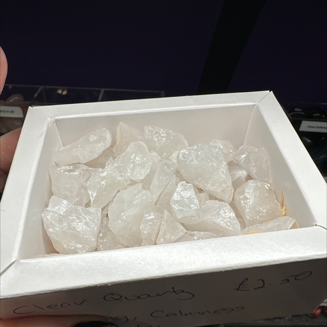 Raw Clear Quartz Chunks 