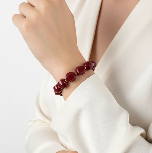 Bracelet résine / acier élastique 