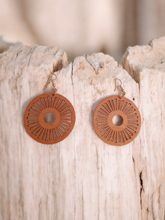 Boucles d’oreilles “Sénégal Sunbeam”