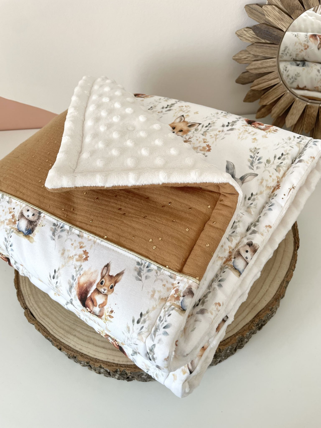 Couverture personnalisée toute douce