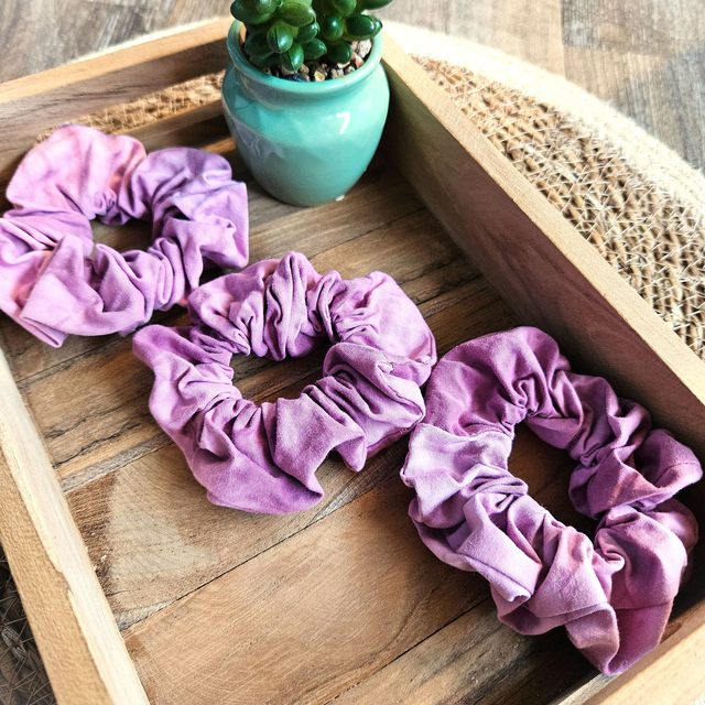 Chouchou Tye and Dye violet