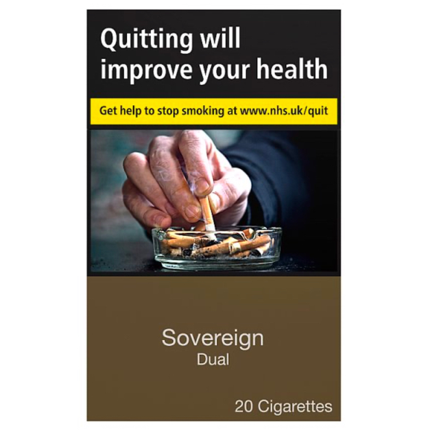 Sovereign Dual 20 Cigarettes 18+ only