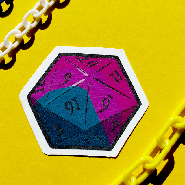 Bi - Dnd - Sticker - [SKR-BI-D]